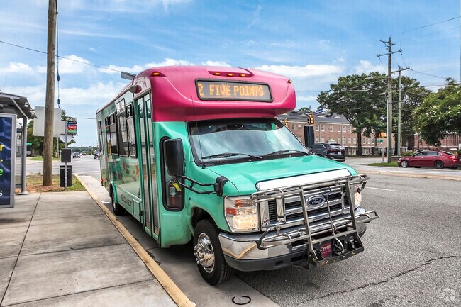 The Soda Connector line connects Historic Waverly to the metro Columbia area.