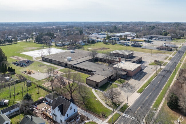 Luther Elementary School enrolls over 225 students.
