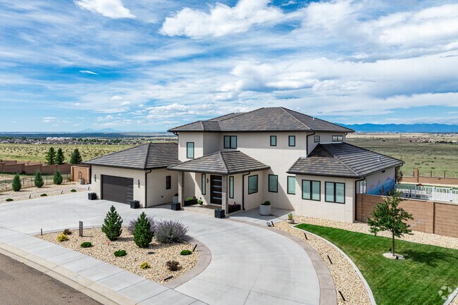 Ridge has many large contemporary homes with enough space for a backyard pool.