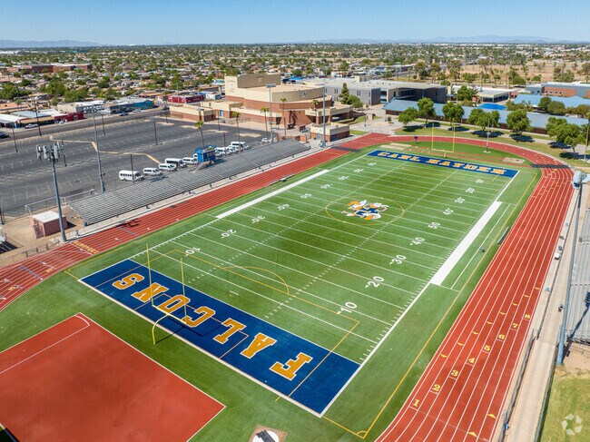 Carl Hayden High School also has a large track and field.