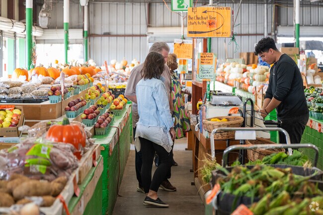 Fresh produce is only 5 miles from Germania Park at the Alabama Farmers Market.