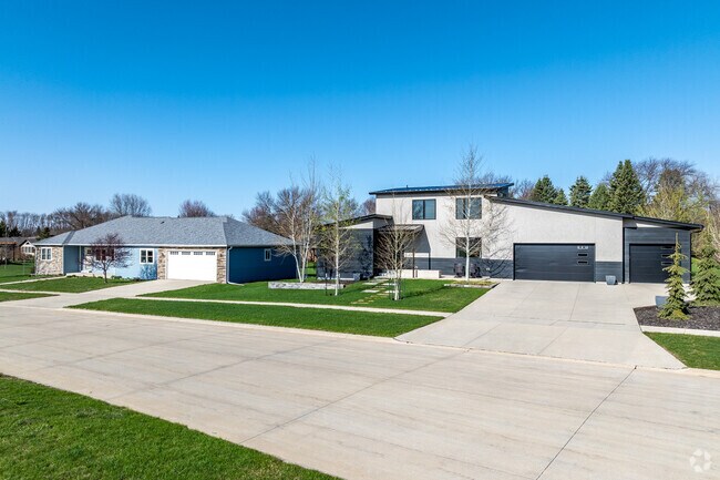 Modern and contemporary homes give Spencer residents new housing options.