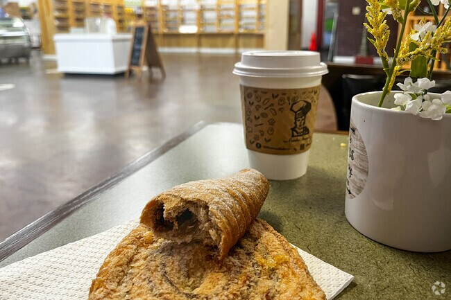 The Mexican Bakery of Tulsa is known for its elotes and coffee.