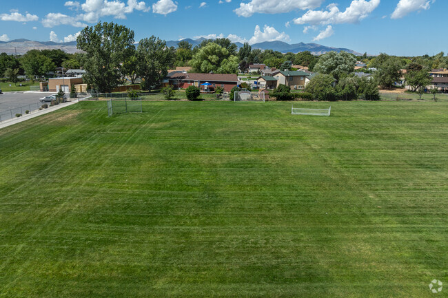 West Jordan Middle School has gorgeous mountain views.