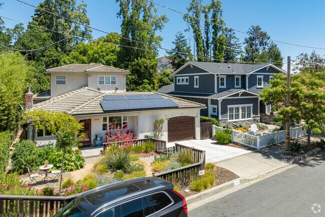 Some of the two-story homes in Foothill were built in the later part of the 20th century.