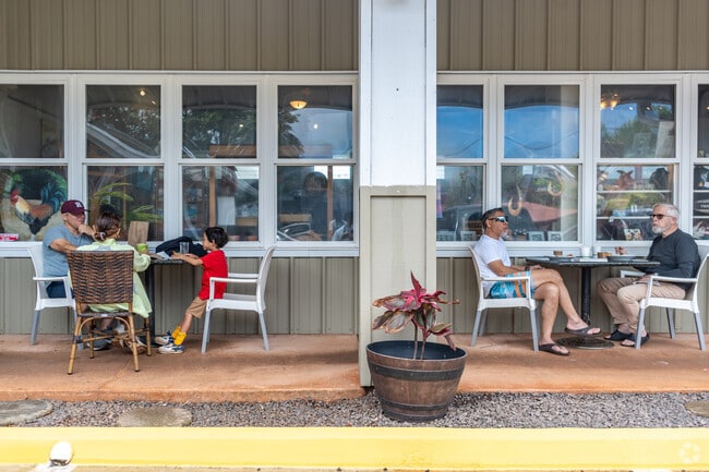 Tradewinds is a small but dynamic retail center in Kalaheo.