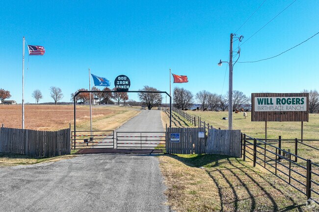 Oologah is the birthplace of Will Rogers known as Oklahoma's favorite son.