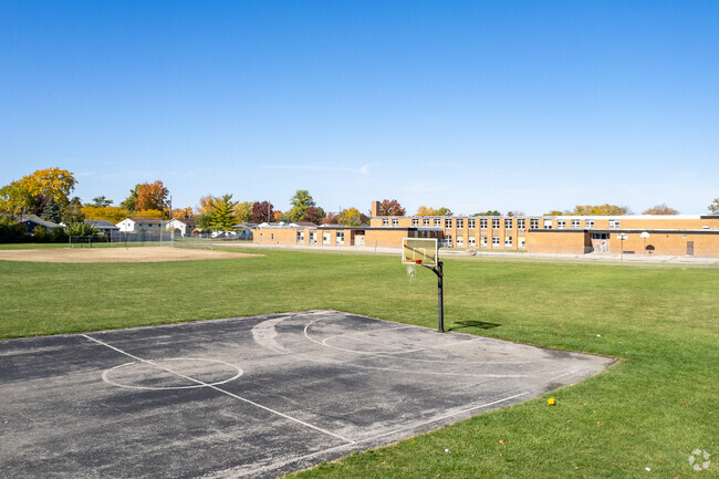 Wedgewood Middle School in Holly Hill features an athletic field.