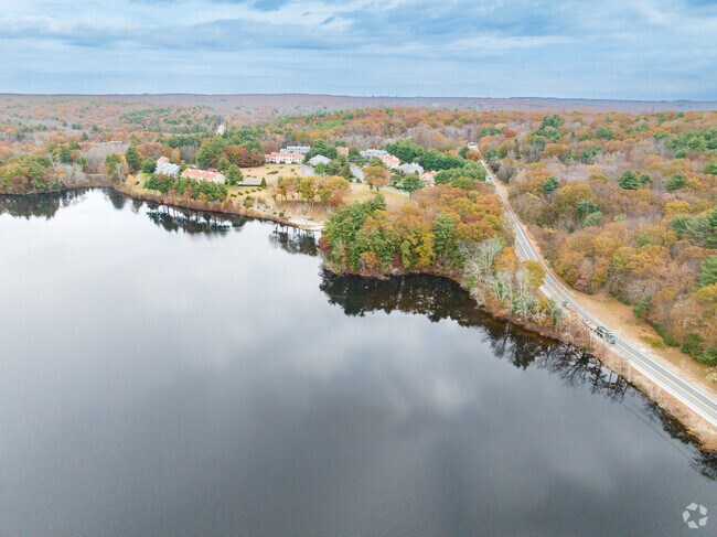 The private Shadow Brook Condominium Complex enjoys an elevated view of Stillwater Reservoir.