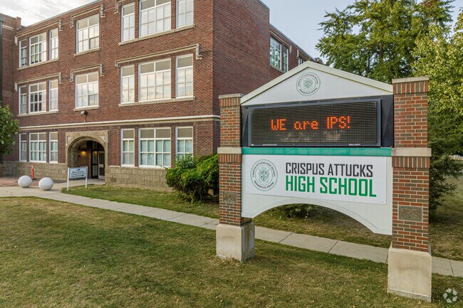 Crispus Attucks High School was the city's first high school for African American students.