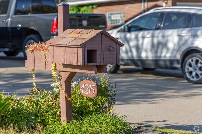 Creative mailboxes are common in Allegheny Township.