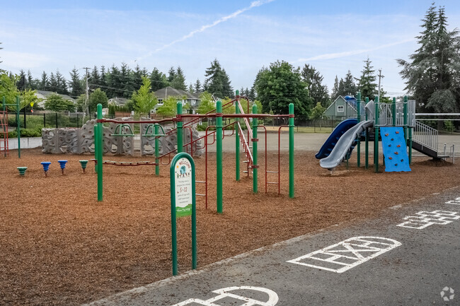 Playground at Carl Sandburg Elementary School.
