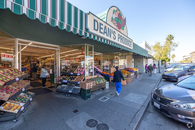 Dean's Produce in Downtown Millbrae offers fresh fruits, vegetables, and local goods.