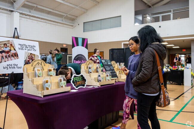Many vendors at the Whitestown Winter Market offer free samples.