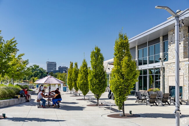 Events at Howard Park benefit from the park's covered dining spaces.
