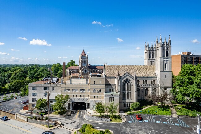 Jubilee Christian School shares its building with Mt. Lebanon Evangelical Presbyterian Church.