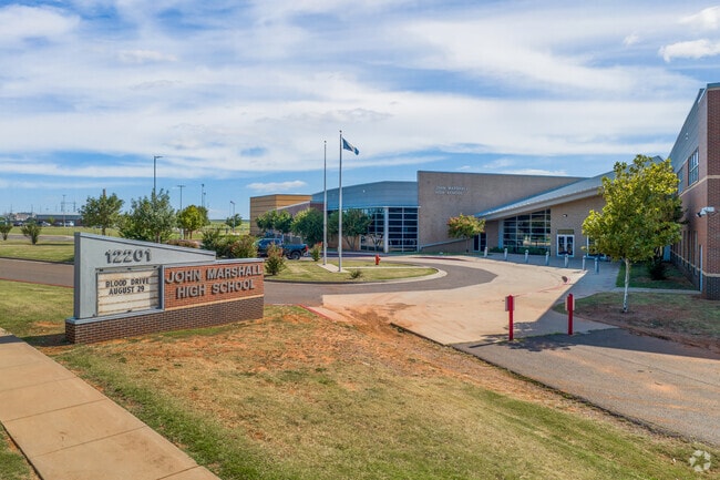 After graduating from middle school, students can attend John Marshall High School.