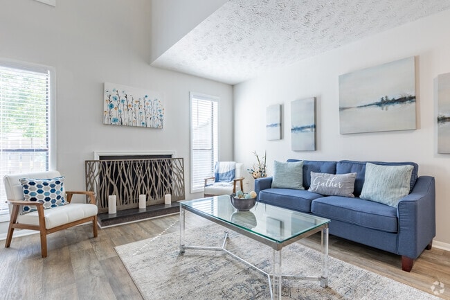 1BR, 1.5BA - 1,004SF (Marigold) - Living Room