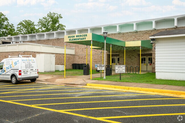 Youngsters from Fall Hill attend Hugh Mercer Elementary.