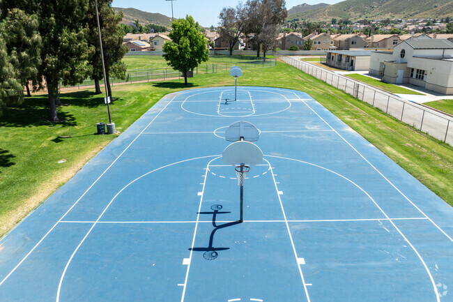 The beautiful campus of Michael D'Arcy Elementary includes modern amenities for students
