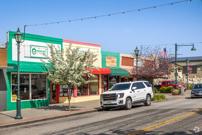 Locals of Upper Yucaipa-Rolling Hills visit Downtown Yucaipa to shop or grab a cup of coffee.