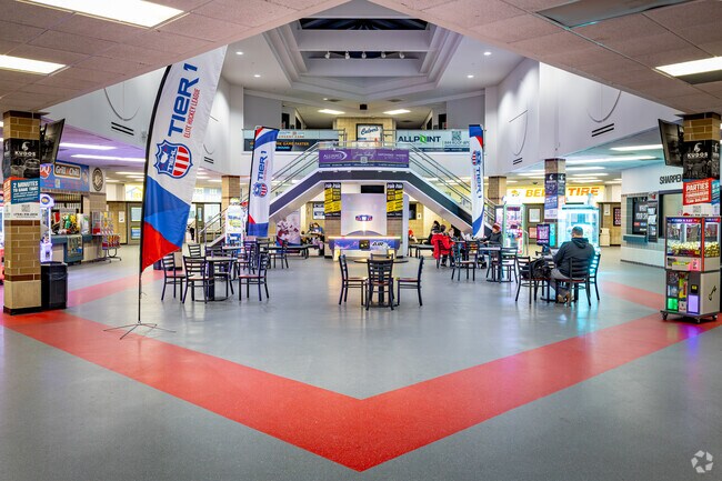 Taylor Sportsplex has four arenas, hosting hockey games, figure skating, and indoor soccer.