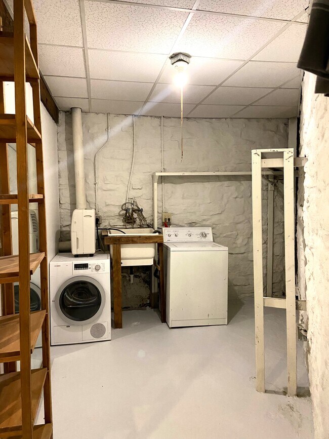 Washer & Dryer, Laundry area