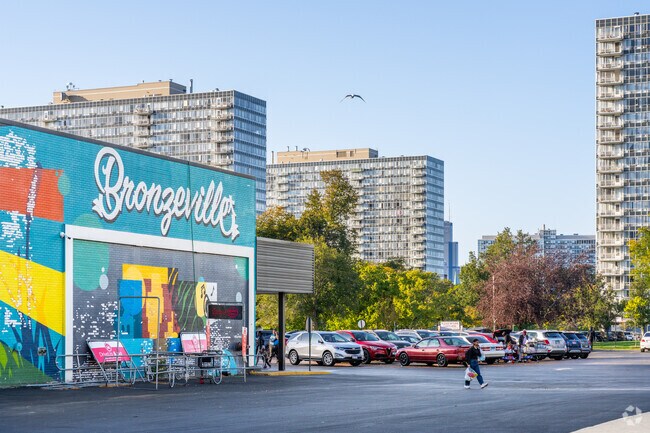 Lake Meadows is located near the historic Bronzeville neighborhood.