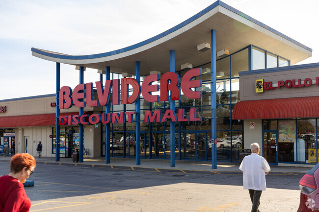 Belvidere Mall is right on Belvidere Road and has Hispanic vendors inside.