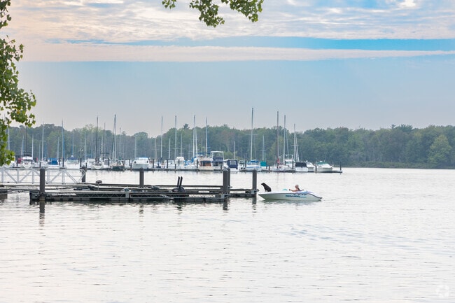 Residents like to enjoy their summer days boating at Lake Erie.