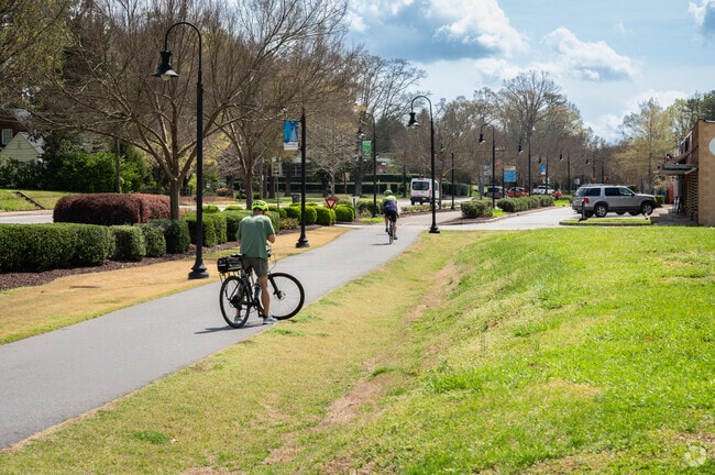 Biking Trail on Main Street