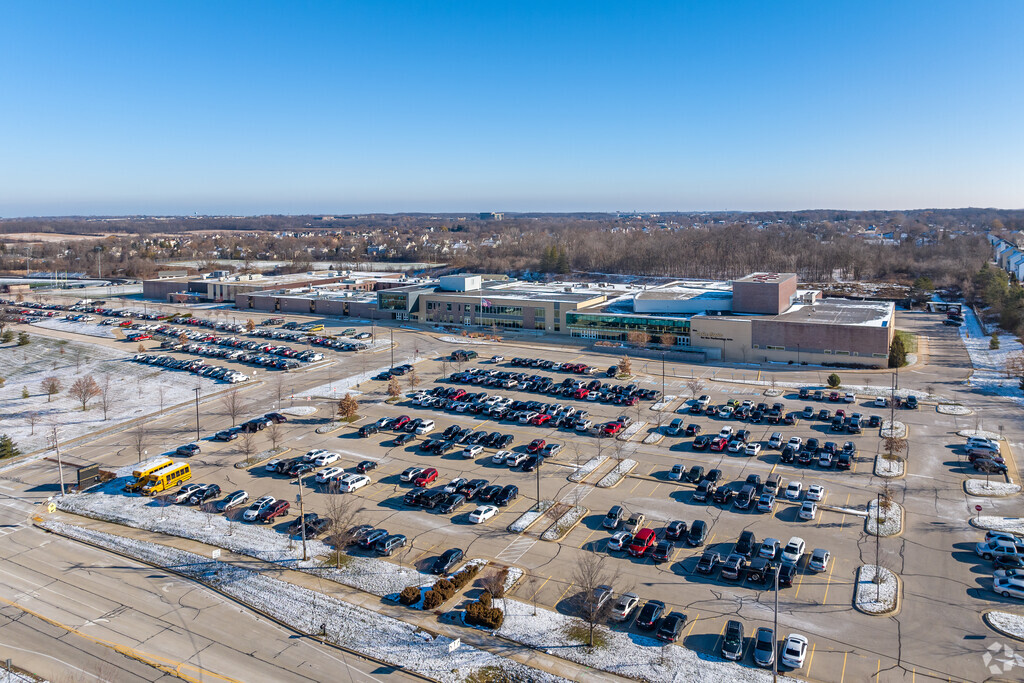 An Aerial of Franklin High School.
