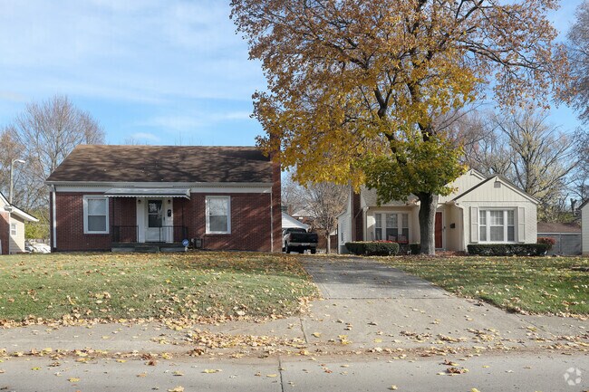Avondale Meadows in Indianapolis features a variety of house styles.