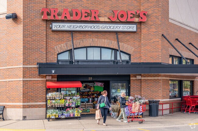 Locals can find all of their grocery essentials at Trader Joes located in the downtown area.