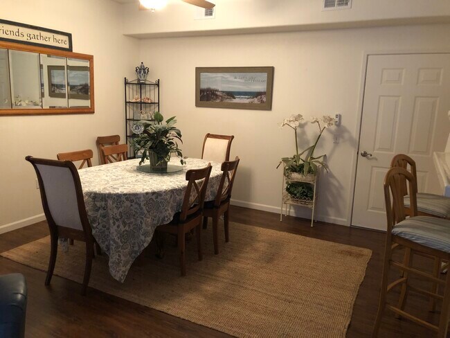 Dining Room w/attached Garage Entrance