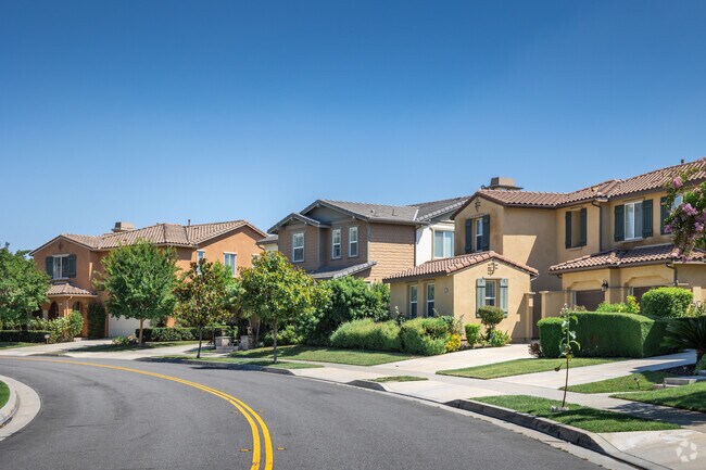 Spanish homes with tile roofs are a popular style in Rosedale.