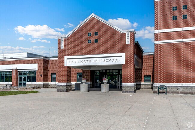 Dartmouth High School near Great Neck serves local students with pride and tradition.