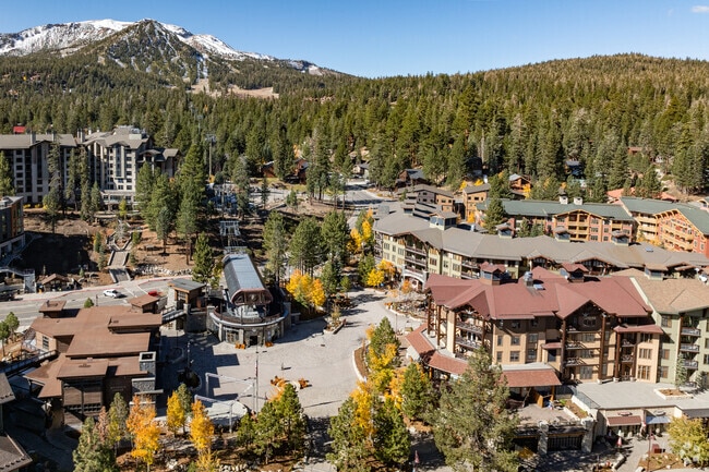 Mammoth Lakes offers a massive complex of shopping, dining and accommodations at The Village at Mammoth Gondola Station.