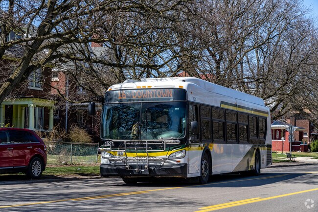 Hop on a DDOT bus and be downtown within minutes.