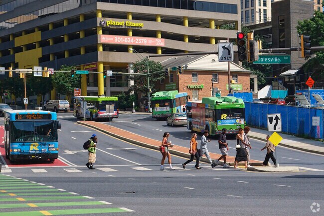 Downtown Wheaton and Silver Spring with all their amenities are minutes from Forest Glen.