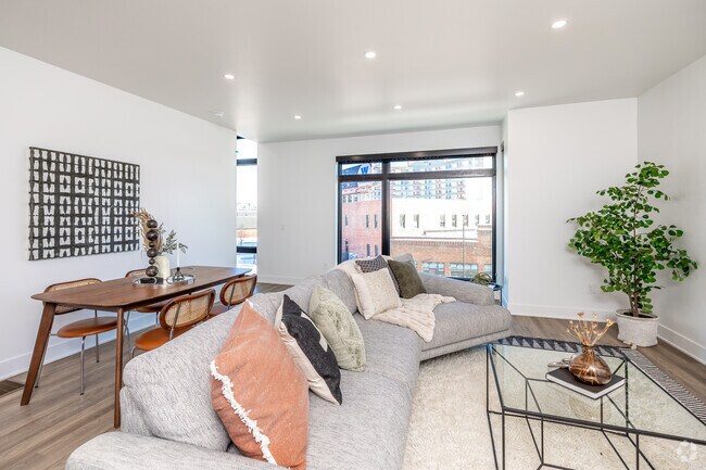 2BR + Den - Living Room