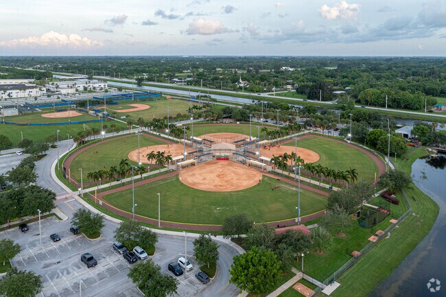 Vista Park has fantastic sports fields and is next to Isles At Weston.