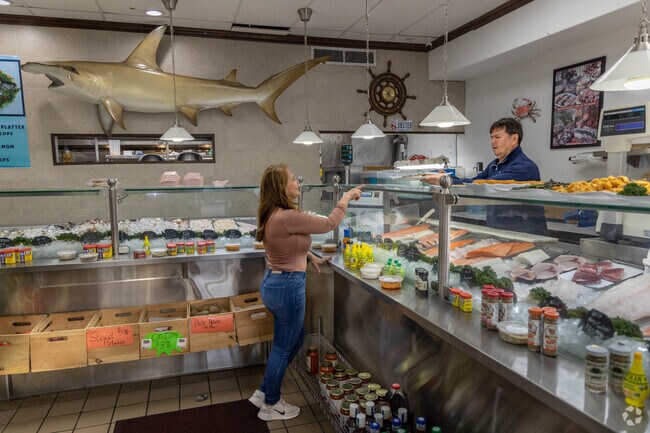 The residents of Albertson rely on Albertson Seafood for their fresh fish.