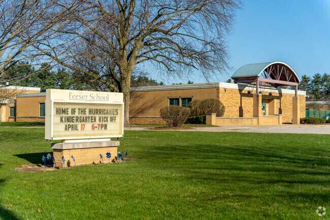 Kids can participate in various athletic programs at Mary Feeser Elementary School.