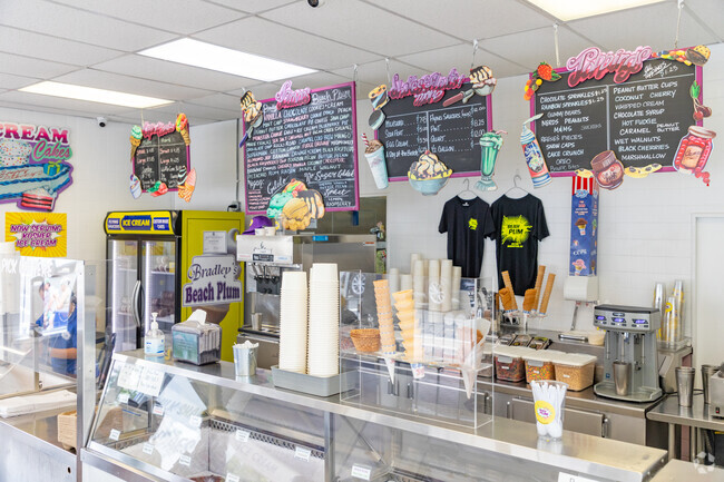 Enjoy some post beach ice cream at Beach Plum in Bradley Beach.