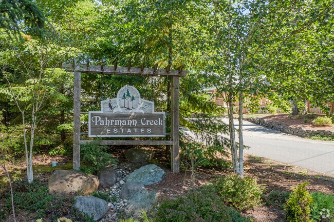 Pahrmann Creek Estates is a community hidden in the trees of Tracyton WA.