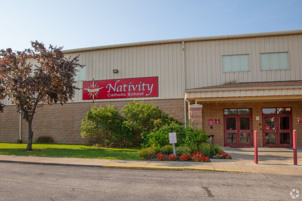 Entry shot for Nativity Catholic School.