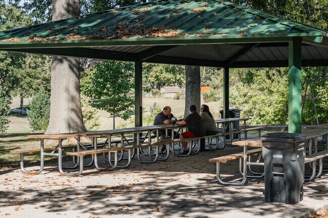 Enjoy a picnic with friends at the Sarah T Bolton Park in Southeast Indianapolis.