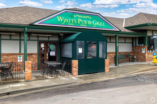 Enjoy some lunch at Wyatt's Pub, they are in the Oak Hills neighborhood.
