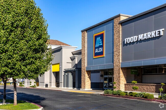 Residents can shop at ALDI on Stockdale Highway.